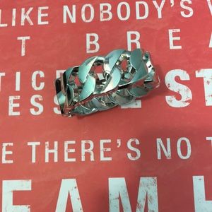 Chain bangle bracelet